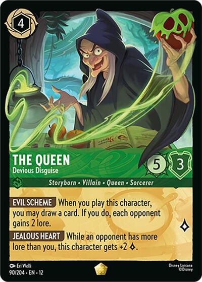 The Queen - Devious Disguise - 90/204 - Wilds Unknown