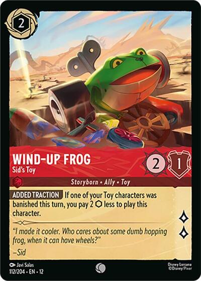 Wind-Up Frog - Sid's Toy - 112/204 - Wilds Unknown