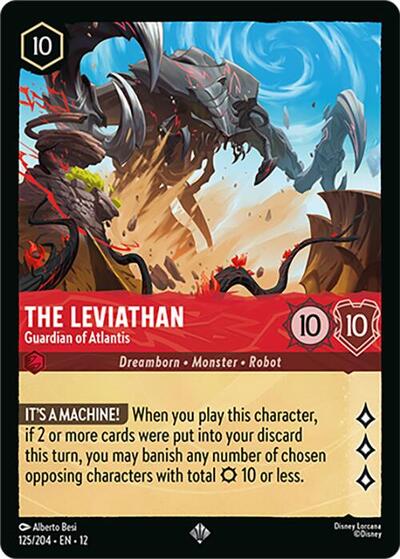 The Leviathan - Guardian of Atlantis - 125/204 - Wilds Unknown