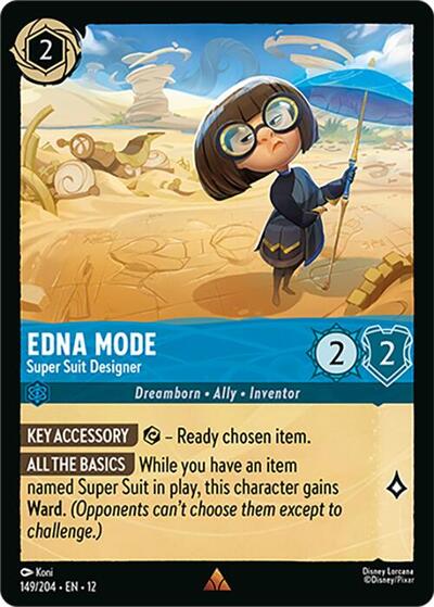 Edna Mode - Super Suit Designer - 149/204 - Wilds Unknown