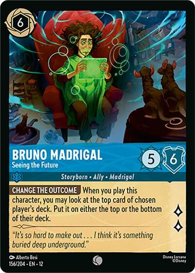 Bruno Madrigal - Seeing the Future - 156/204 - Wilds Unknown