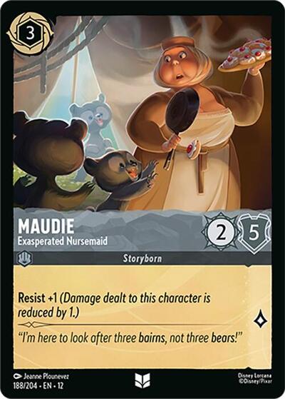 Maudie - Exasperated Nursemaid - 188/204 - Wilds Unknown