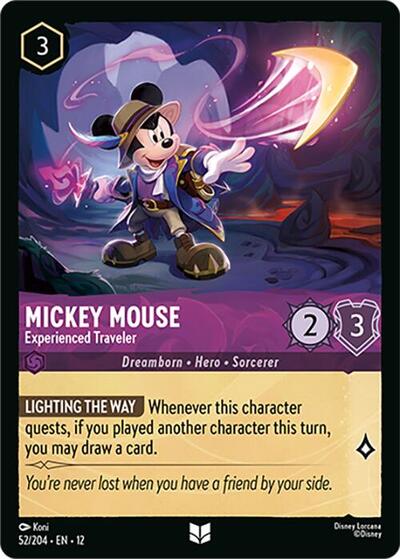 Mickey Mouse - Experienced Traveler - 52/204 - Wilds Unknown