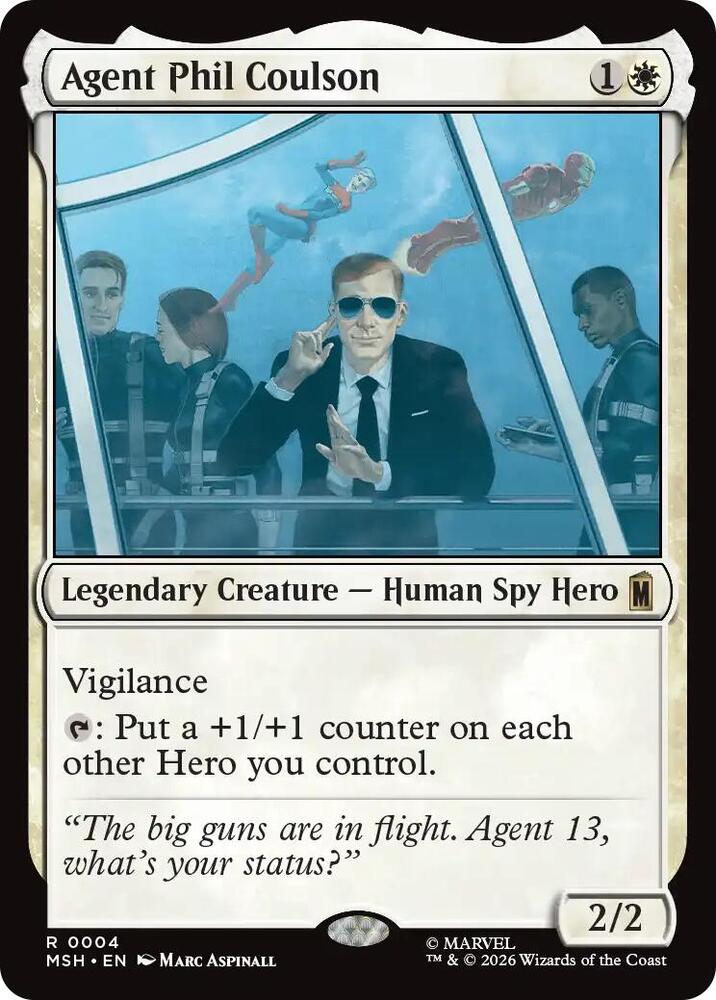 Agent Phil Coulson - 4 Foil - Marvel Super Heroes