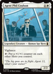 Agent Phil Coulson - 4 Foil - Marvel Super Heroes