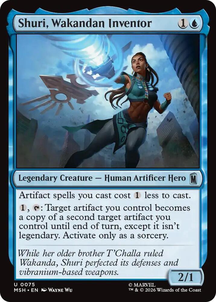 Shuri, Wakandan Inventor - 75 Normal - Marvel Super Heroes