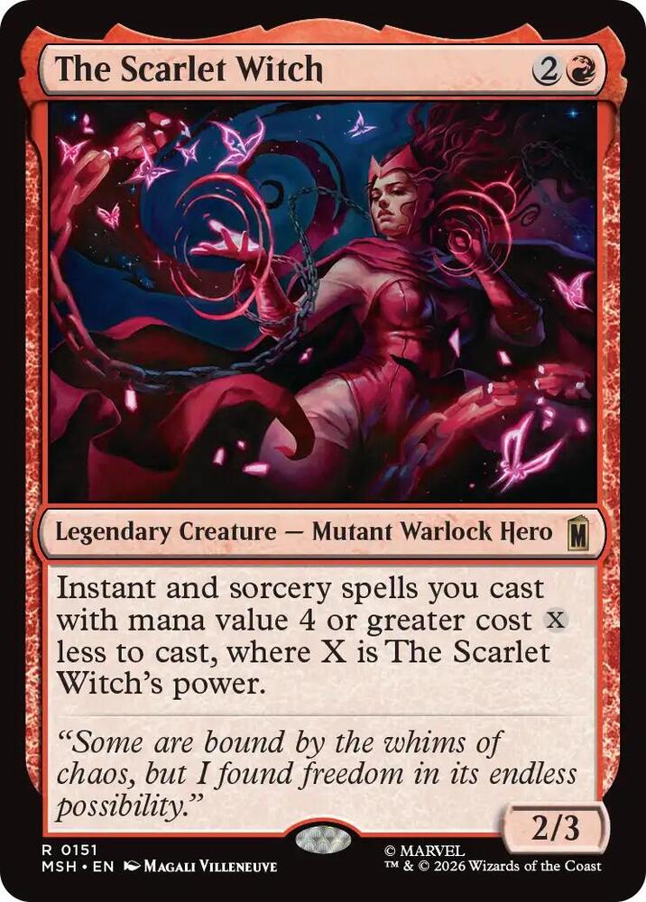 The Scarlet Witch - 151 Normal - Marvel Super Heroes
