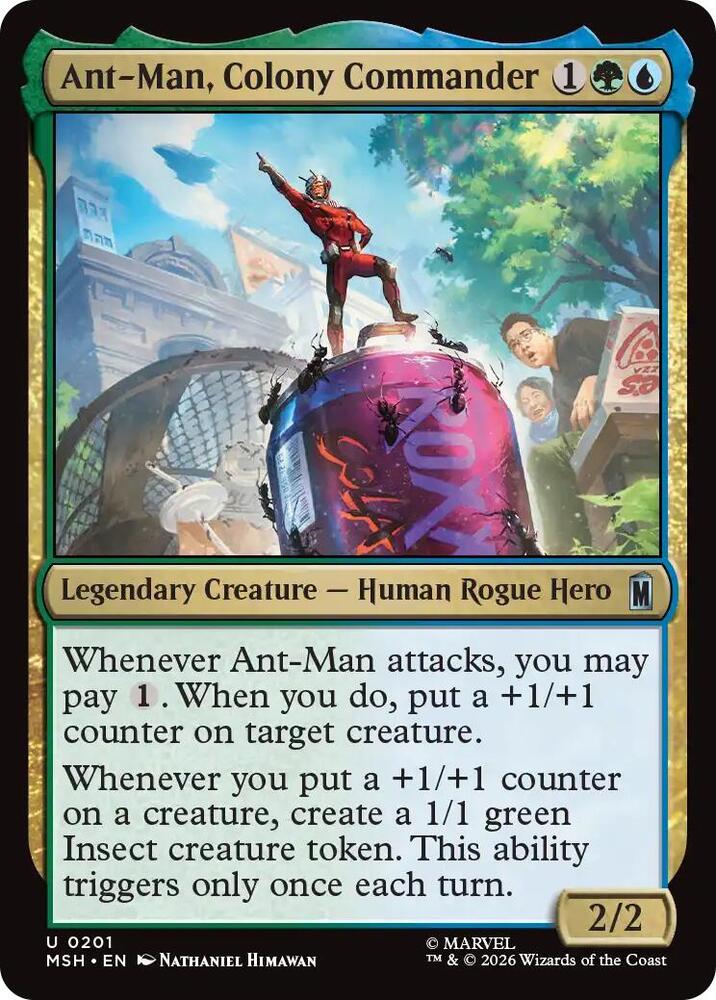 Ant-Man, Colony Commander - 201 Normal - Marvel Super Heroes