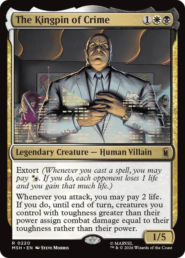 The Kingpin of Crime - 220 Normal - Marvel Super Heroes