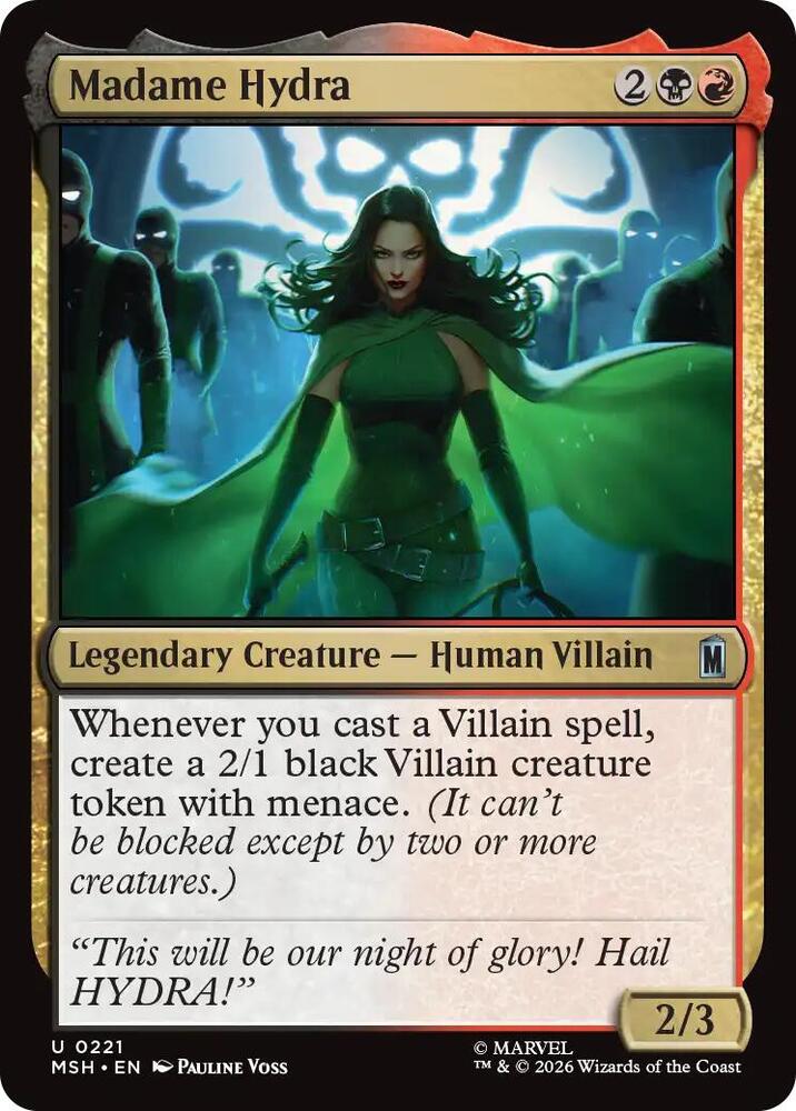 Madame Hydra - 221 Normal - Marvel Super Heroes