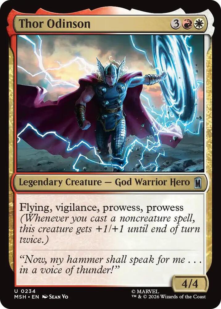 Thor Odinson - 234 Normal - Marvel Super Heroes