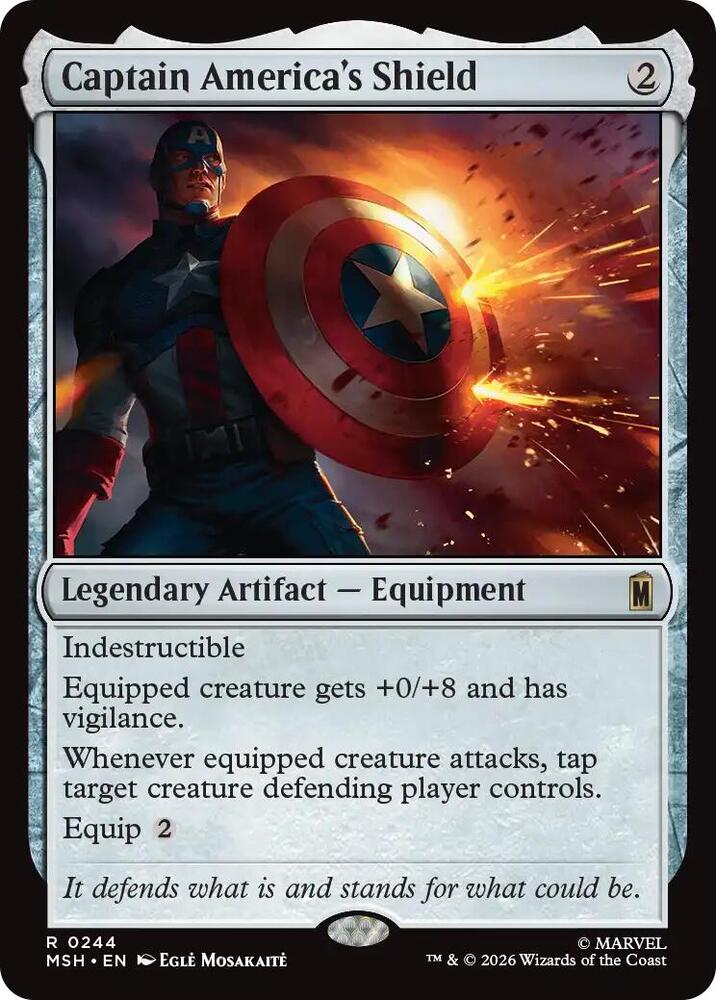 Captain America's Shield - 244 Normal - Marvel Super Heroes