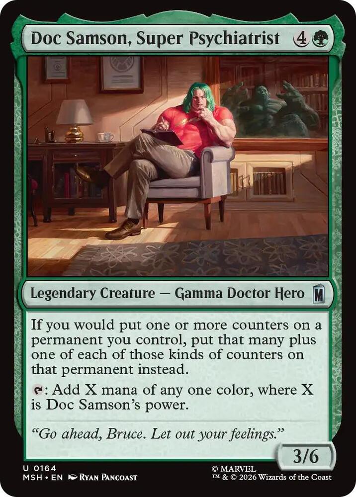 Doc Samson, Super Psychiatrist - 164 Normal - Marvel Super Heroes