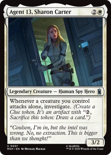 Agent 13, Sharon Carter - 1 Normal - Marvel Super Heroes