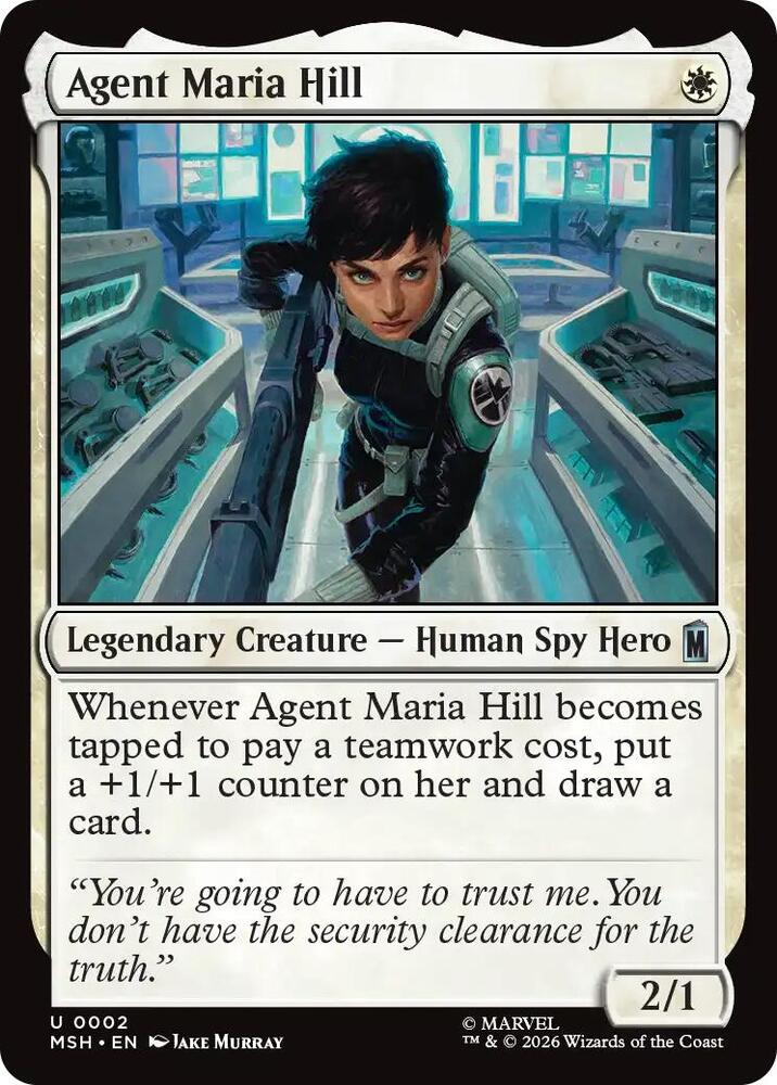 Agent Maria Hill - 2 Normal - Marvel Super Heroes