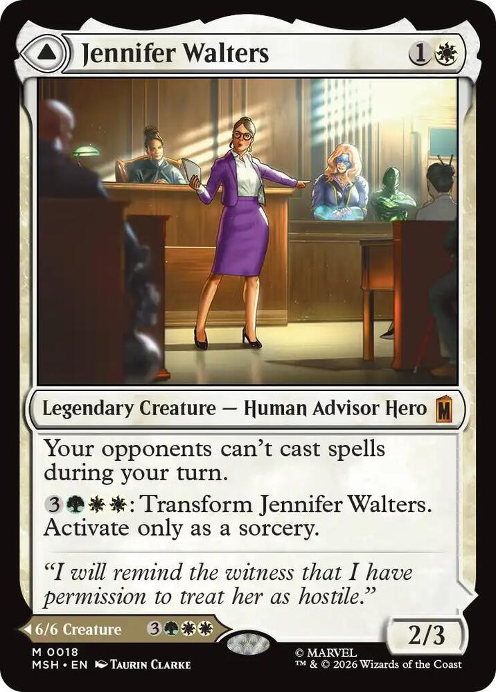 Jennifer Walters - 18 Normal - Marvel Super Heroes