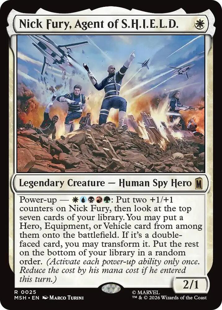 Nick Fury, Agent of S.H.I.E.L.D. - 25 Normal - Marvel Super Heroes