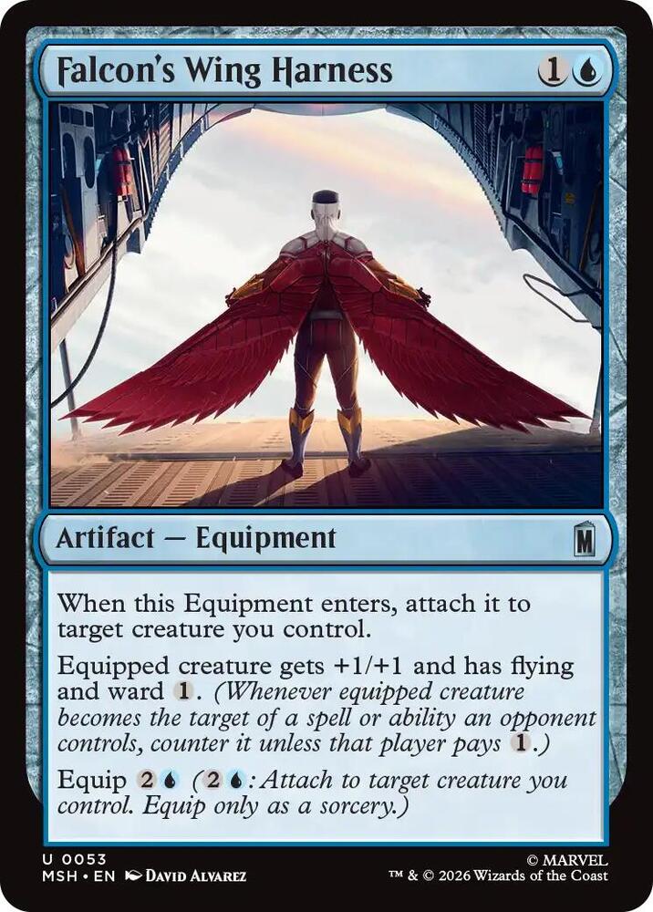 Falcon's Wing Harness - 53 Normal - Marvel Super Heroes