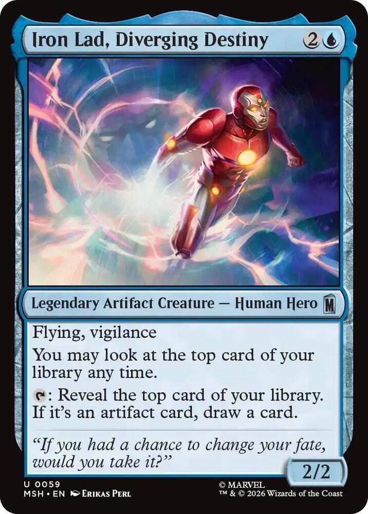 Iron Lad, Diverging Destiny - 59 Normal - Marvel Super Heroes