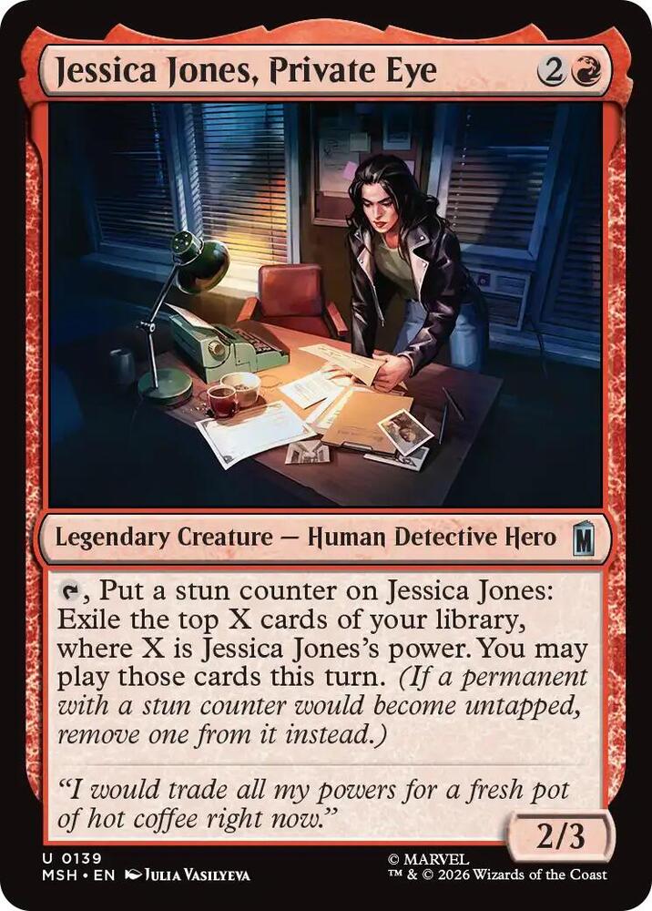 Jessica Jones, Private Eye - 139 Normal - Marvel Super Heroes
