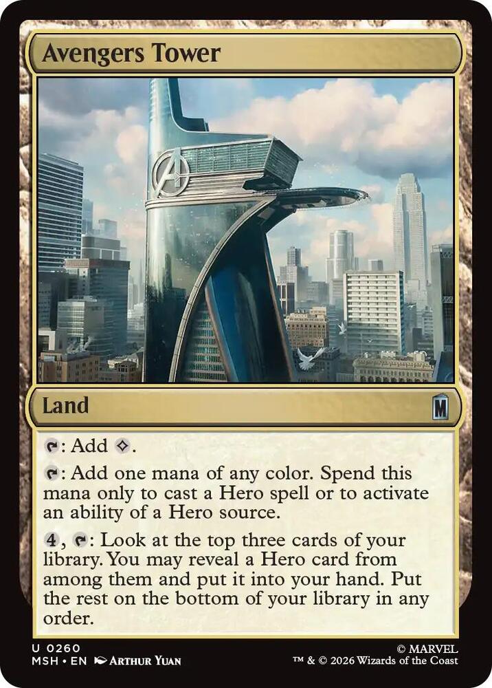 Avengers Tower - 260 Normal - Marvel Super Heroes