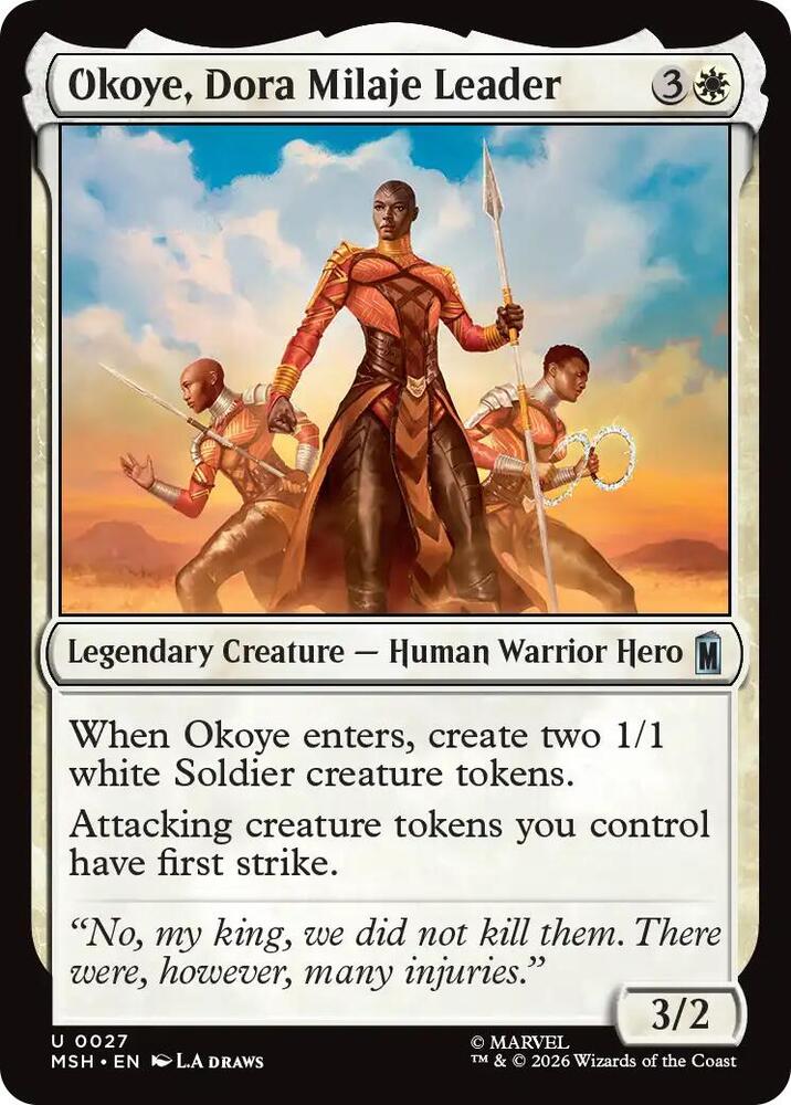 Okoye, Dora Milaje Leader - 27 Normal - Marvel Super Heroes