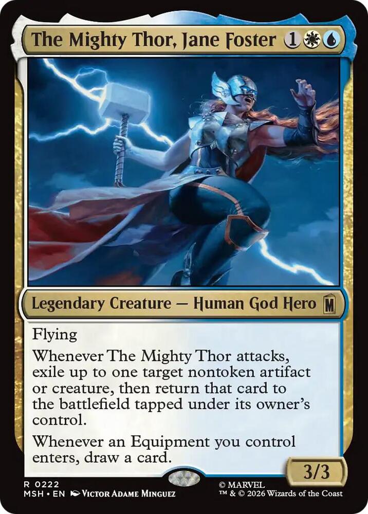 The Mighty Thor, Jane Foster - 222 Normal - Marvel Super Heroes