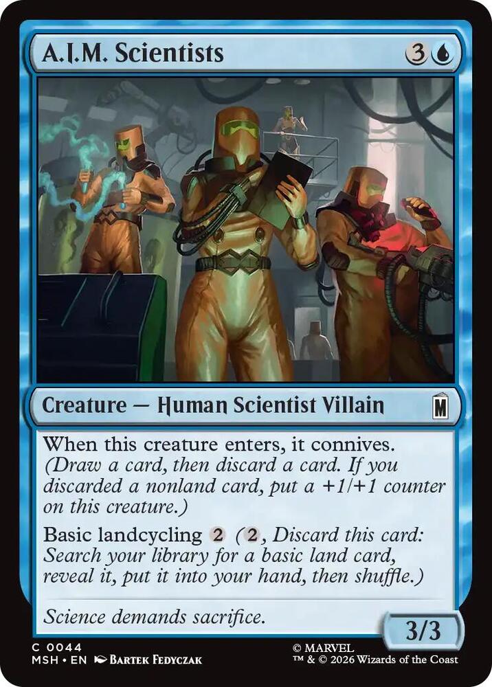 A.I.M. Scientists - 44 Normal - Marvel Super Heroes