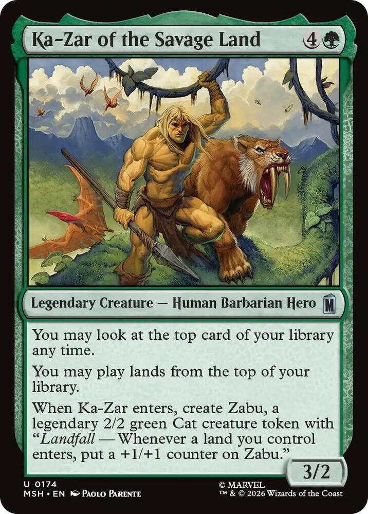 Ka-Zar of the Savage Land - 174 Normal - Marvel Super Heroes