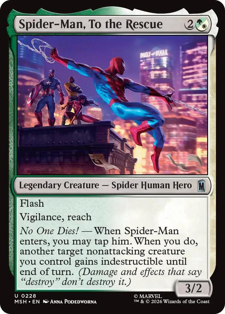 Spider-Man, To the Rescue - 228 Normal - Marvel Super Heroes