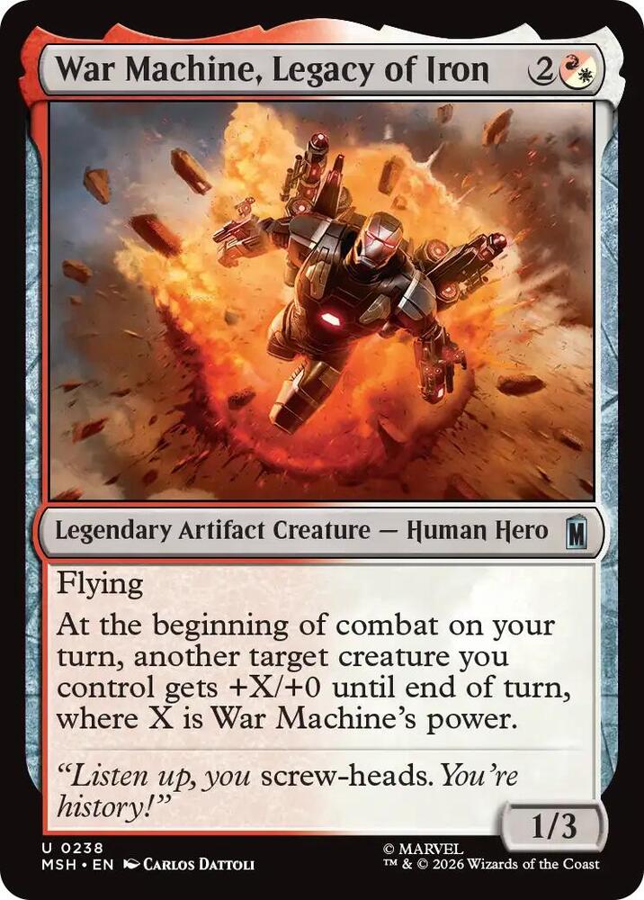 War Machine, Legacy of Iron - 238 Normal - Marvel Super Heroes