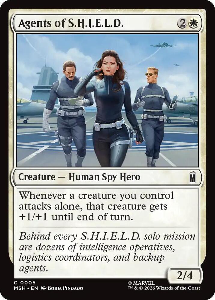 Agents of S.H.I.E.L.D. - 5 Foil - Marvel Super Heroes