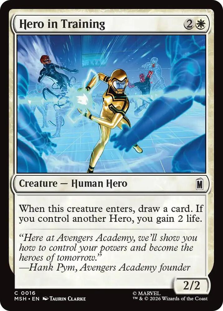 Hero in Training - 16 Normal - Marvel Super Heroes