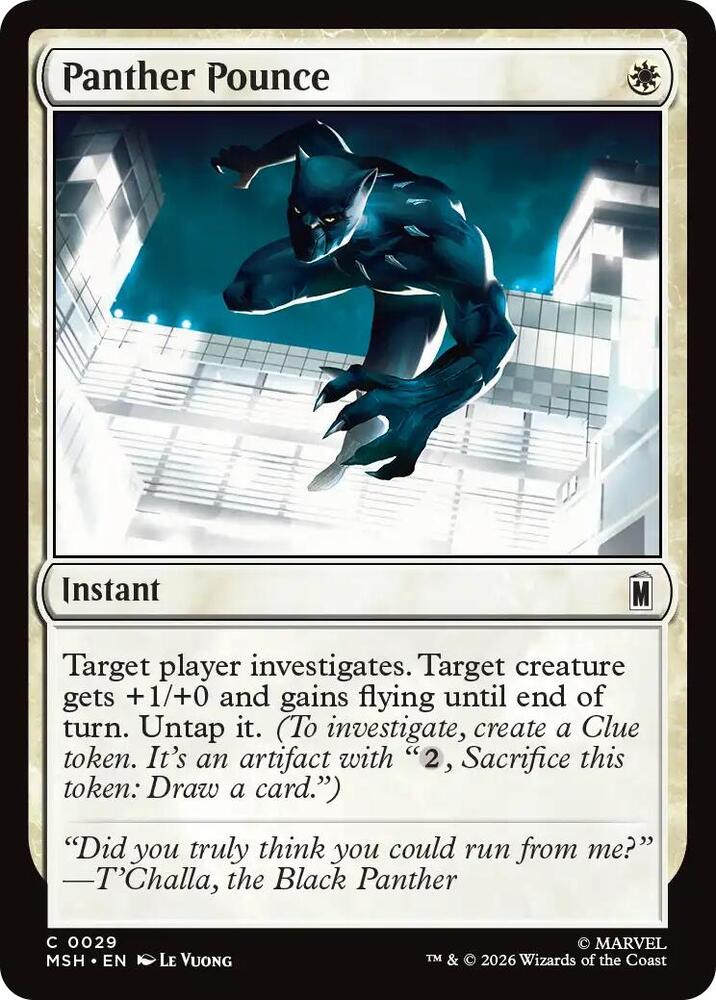 Panther Pounce - 29 Normal - Marvel Super Heroes