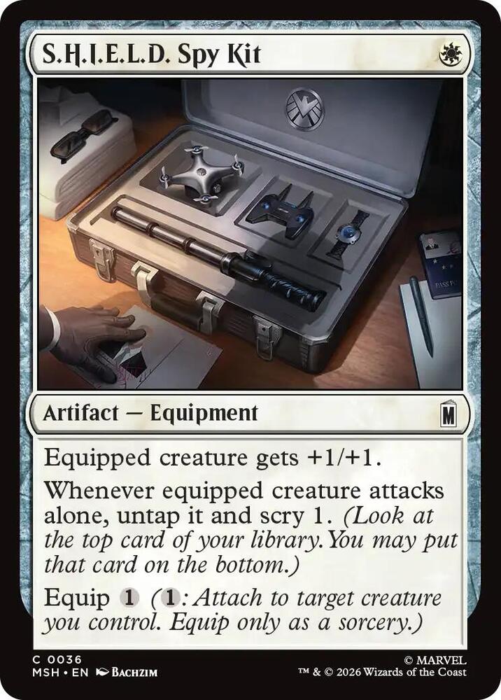 S.H.I.E.L.D. Spy Kit - 36 Normal - Marvel Super Heroes