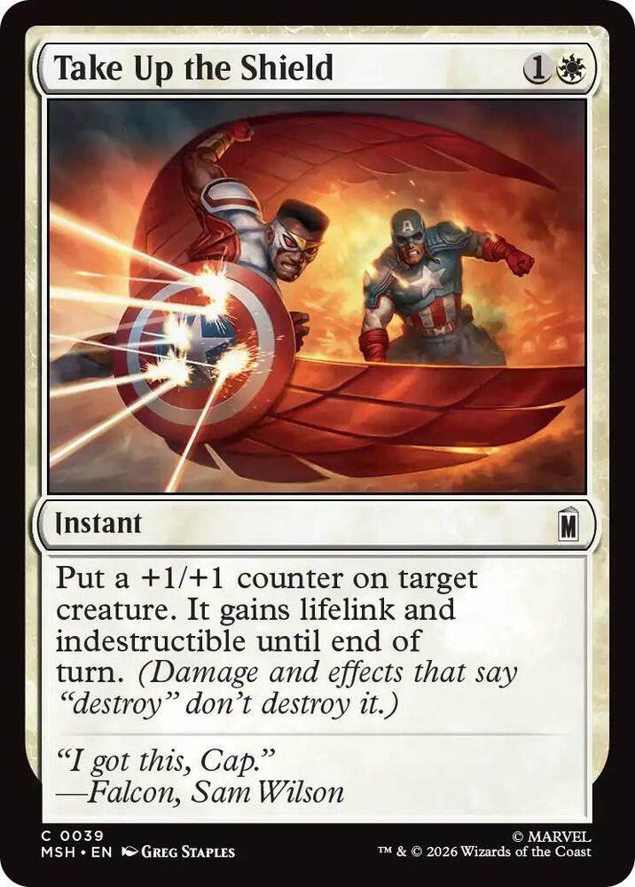 Take Up the Shield - 39 Normal - Marvel Super Heroes