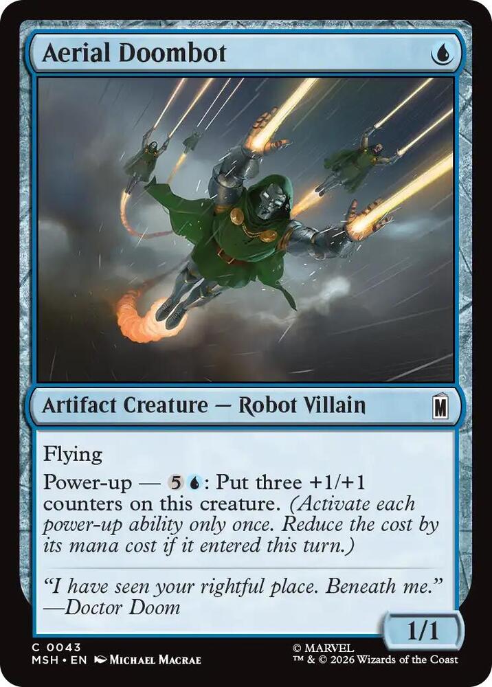 Aerial Doombot - 43 Normal - Marvel Super Heroes