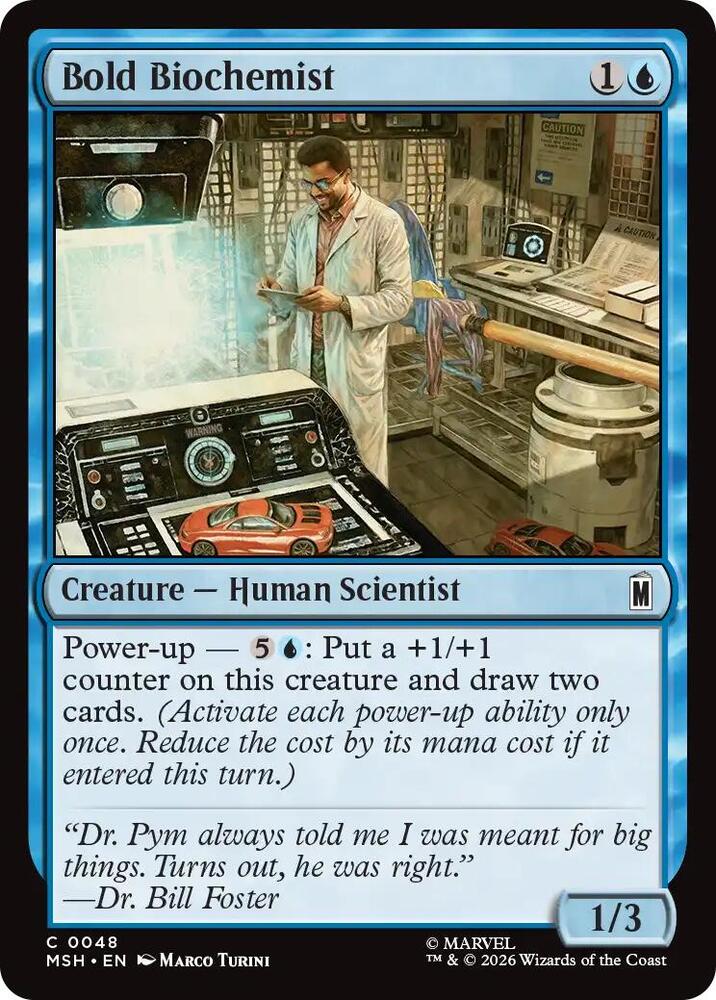 Bold Biochemist - 48 Normal - Marvel Super Heroes