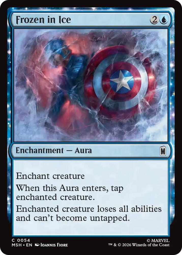 Frozen in Ice - 54 Normal - Marvel Super Heroes