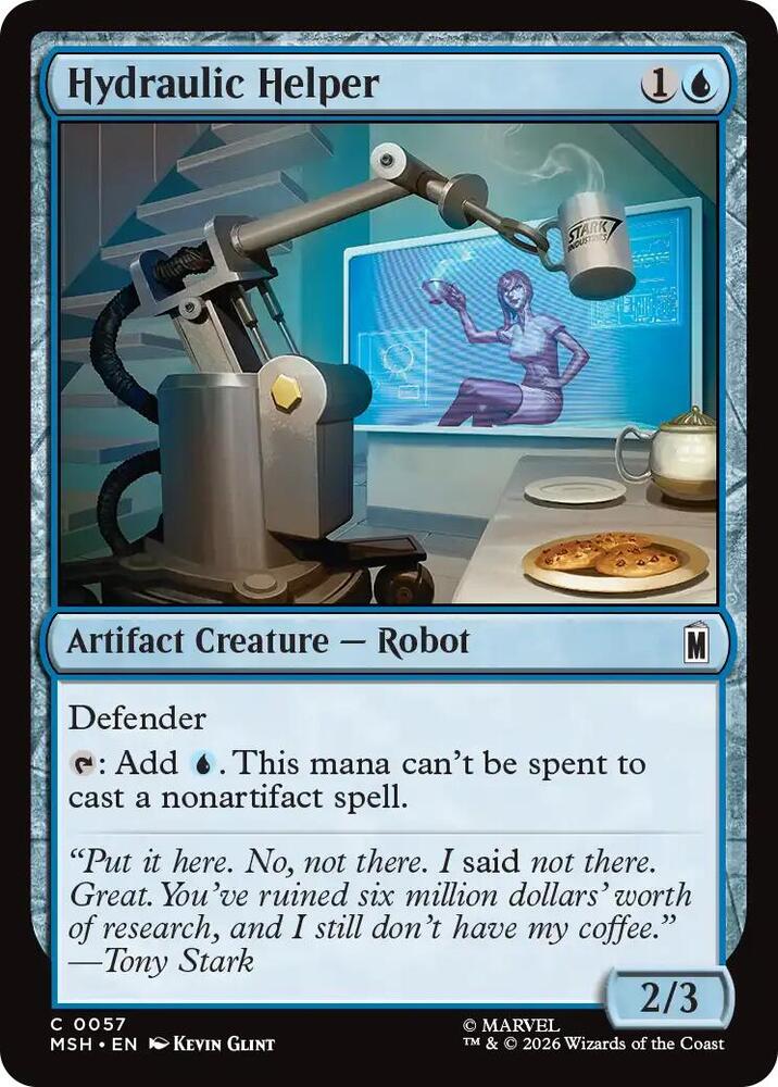 Hydraulic Helper - 57 Normal - Marvel Super Heroes