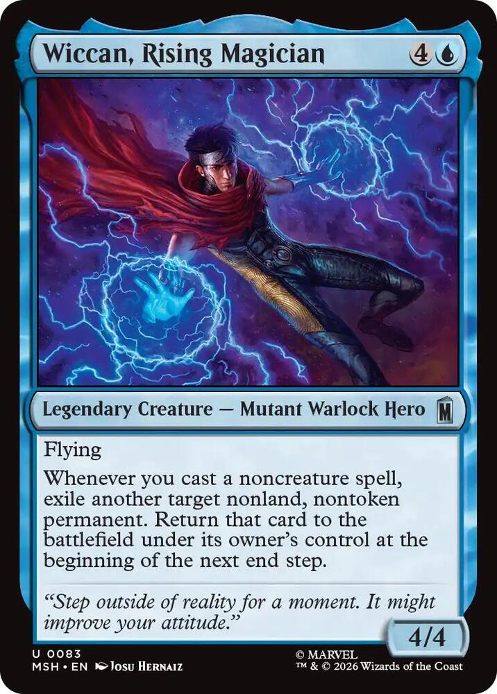 Wiccan, Rising Magician - 83 Normal - Marvel Super Heroes