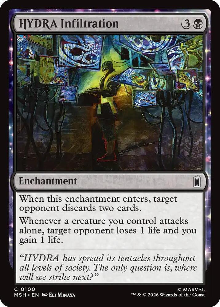 HYDRA Infiltration - 100 Foil - Marvel Super Heroes