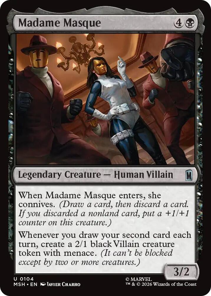 Madame Masque - 104 Normal - Marvel Super Heroes