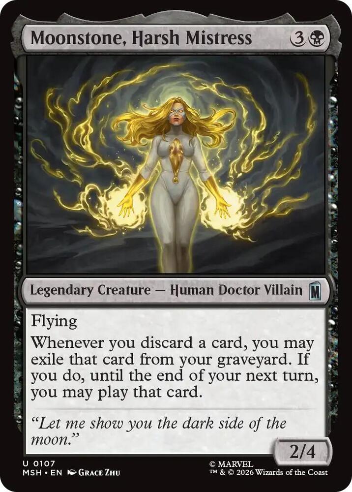 Moonstone, Harsh Mistress - 107 Normal - Marvel Super Heroes