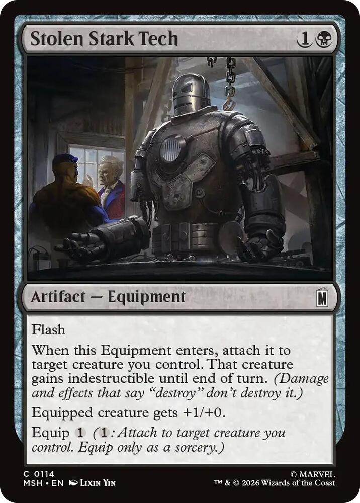 Stolen Stark Tech - 114 Normal - Marvel Super Heroes