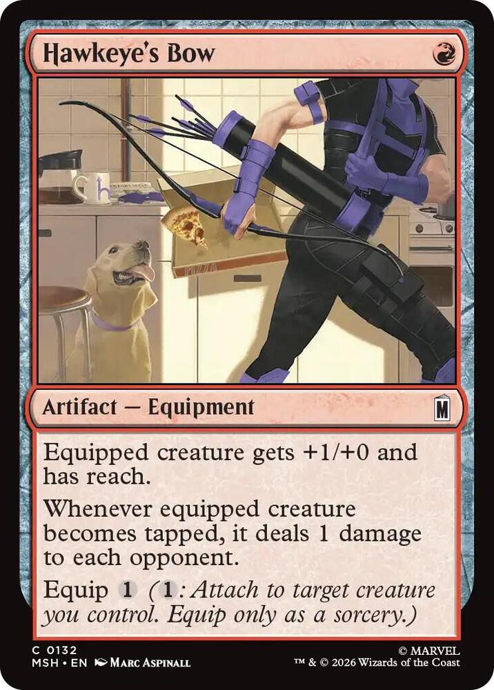 Hawkeye's Bow - 132 Normal - Marvel Super Heroes