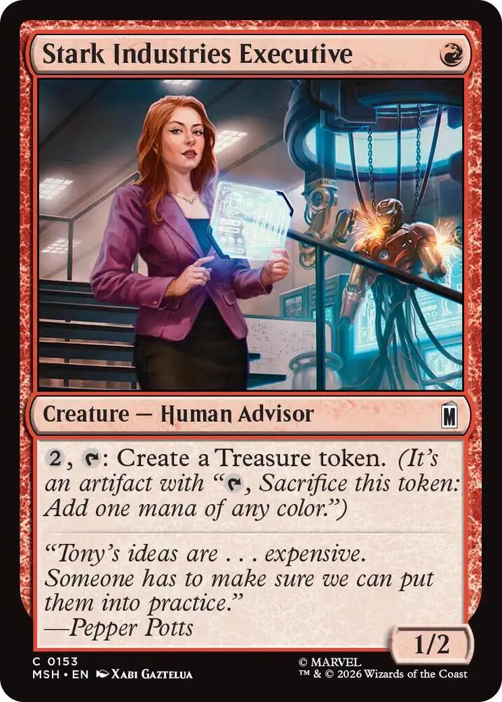 Stark Industries Executive - 153 Normal - Marvel Super Heroes