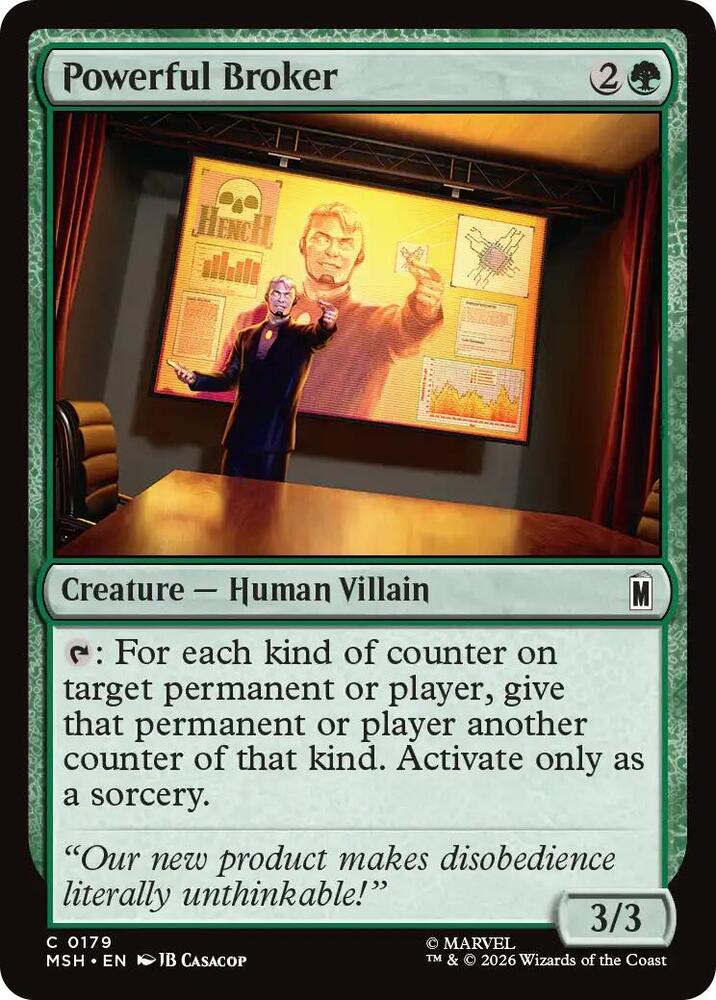 Powerful Broker - 179 Normal - Marvel Super Heroes