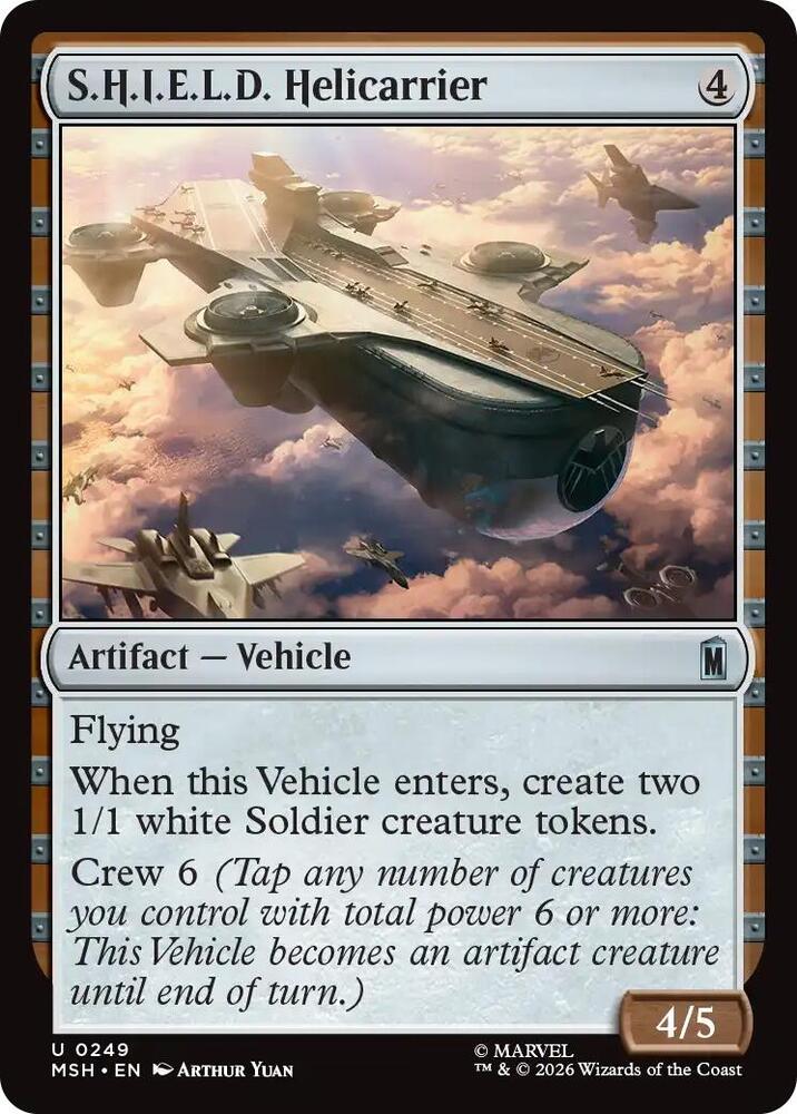 S.H.I.E.L.D. Helicarrier - 249 Normal - Marvel Super Heroes