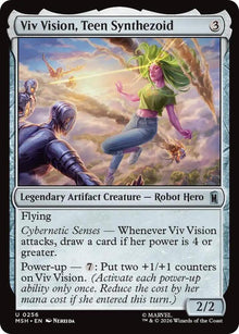 Viv Vision, Teen Synthezoid - 256 Normal - Marvel Super Heroes